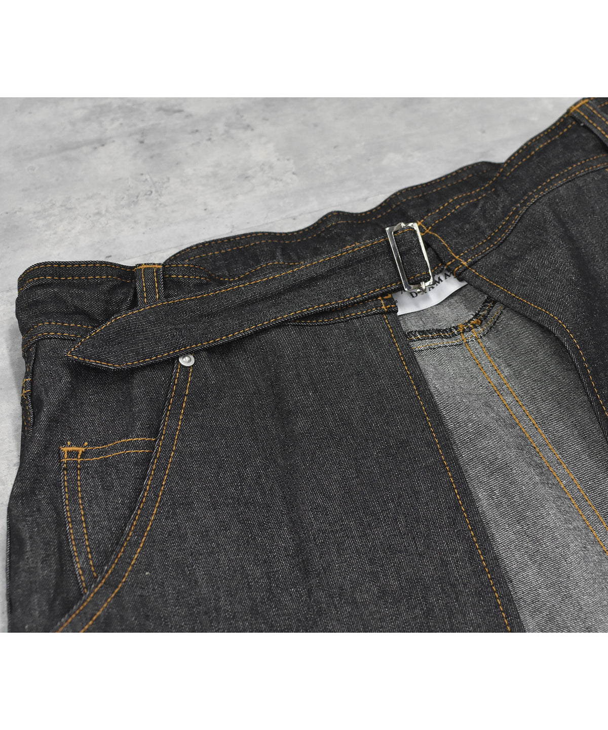 WRAP JEANS APRON