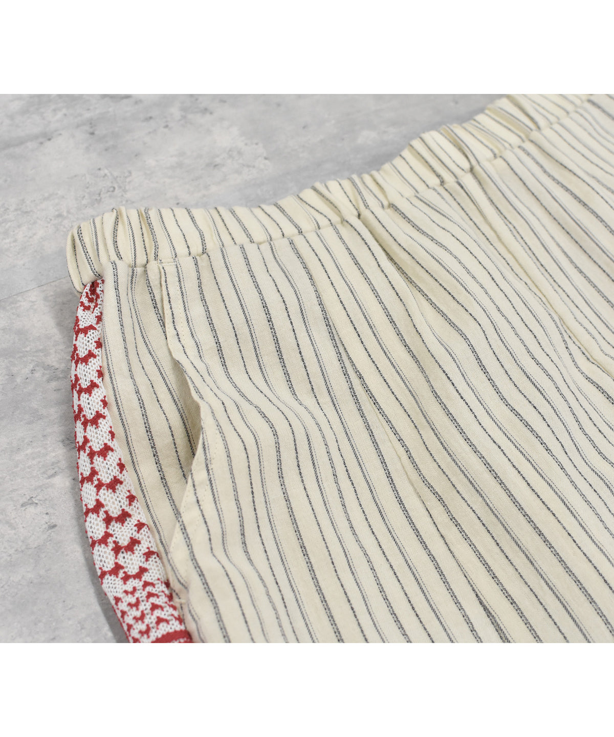 SHEMAGH LACE WIDE PANTS