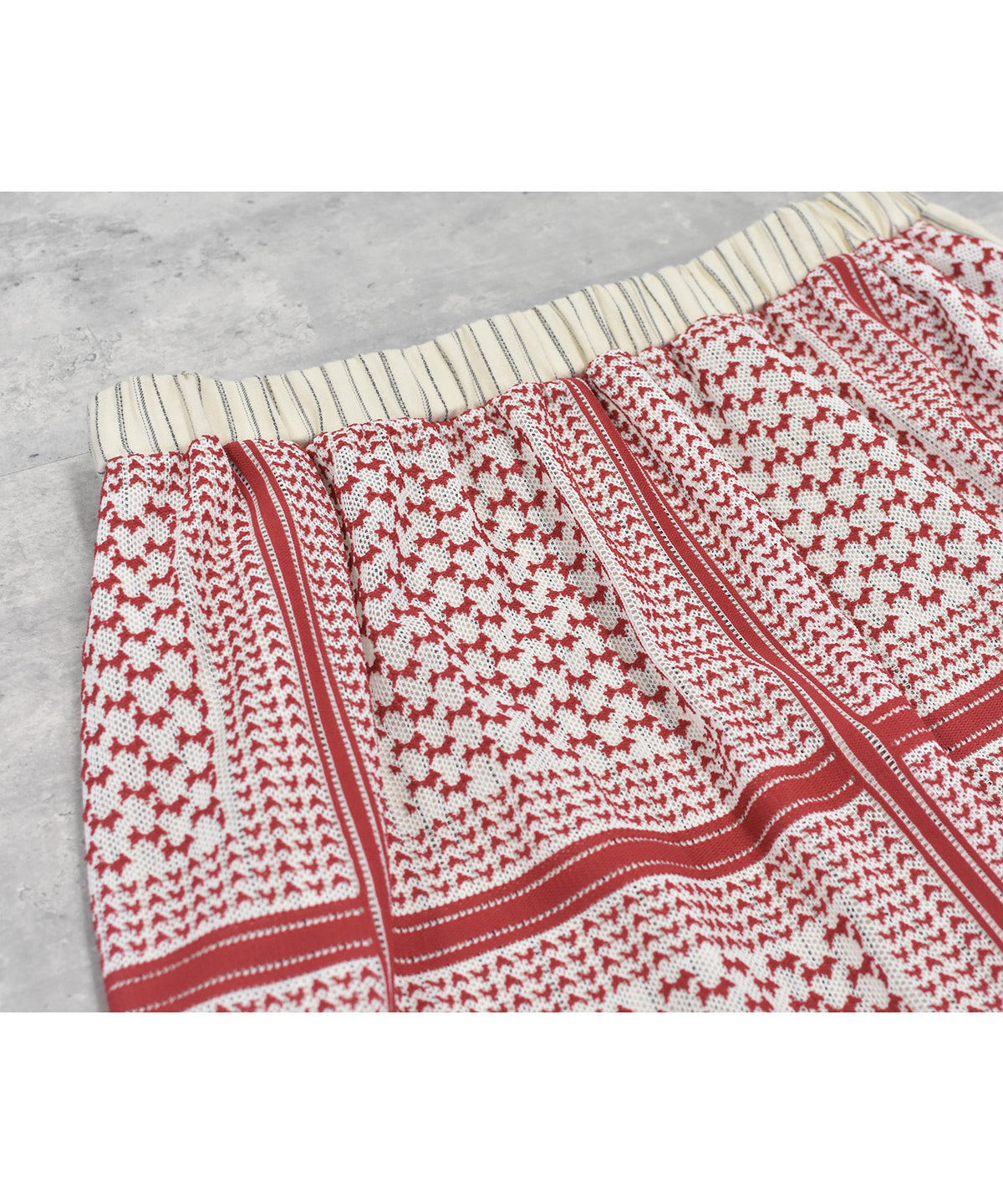 SHEMAGH LACE WIDE PANTS