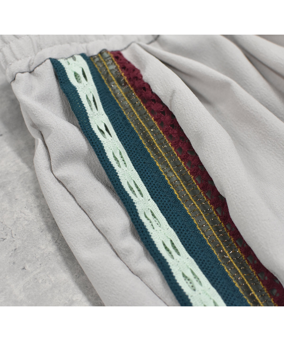 HANDMADE TAPE LINE PANTS