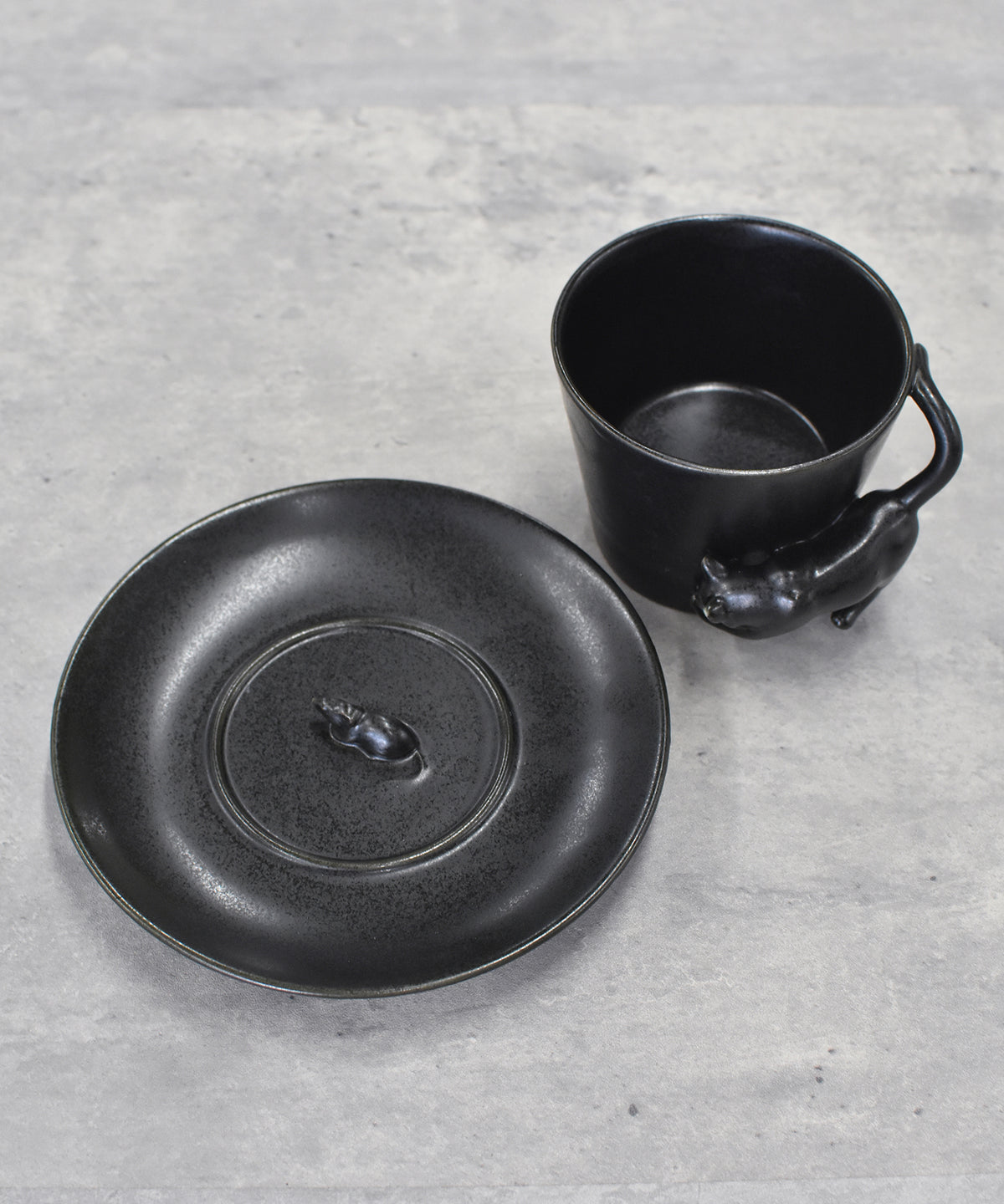READY OR NOT CUP AND SAUCER