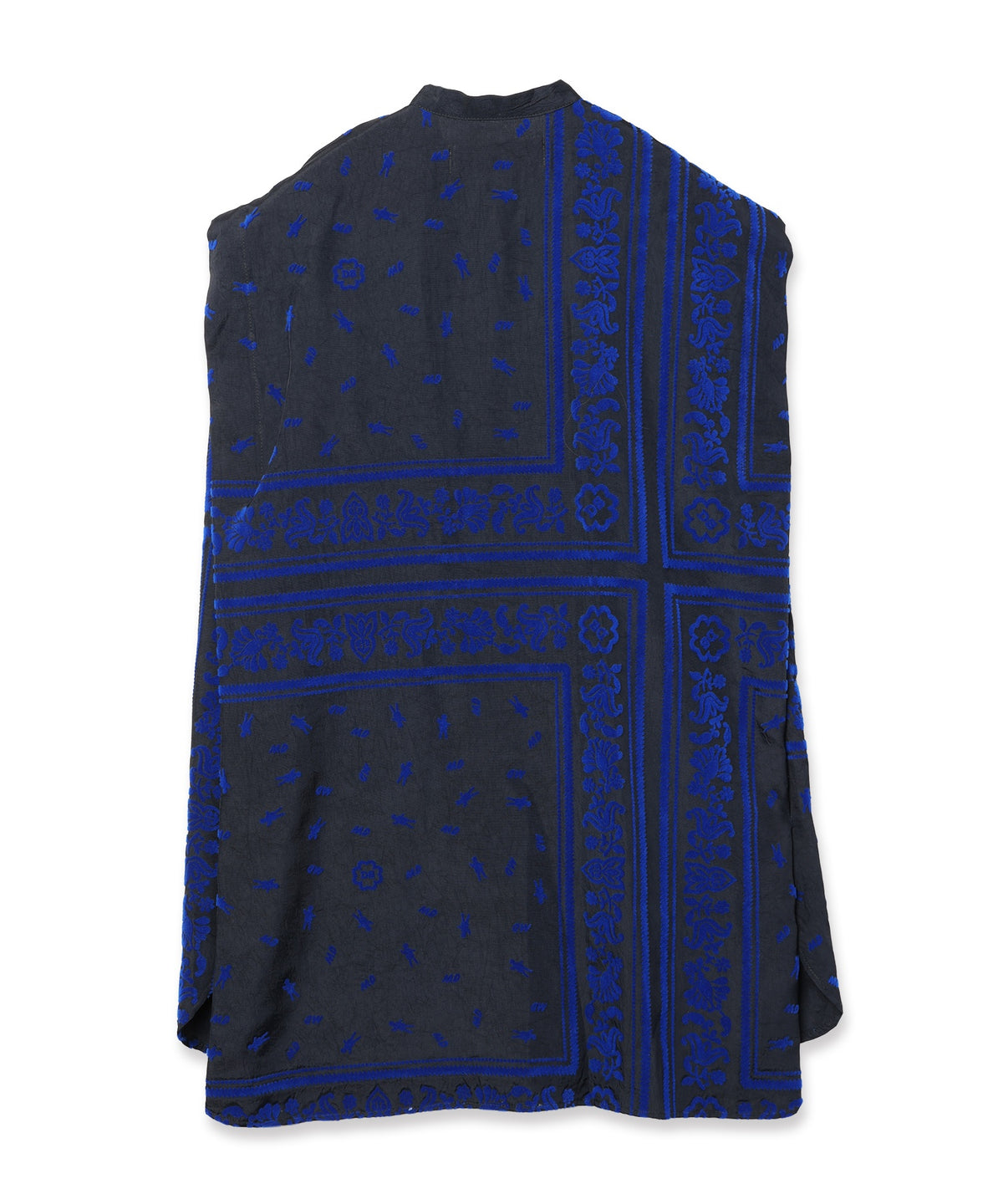 Dot Doll Bandana Patchwork Shirt