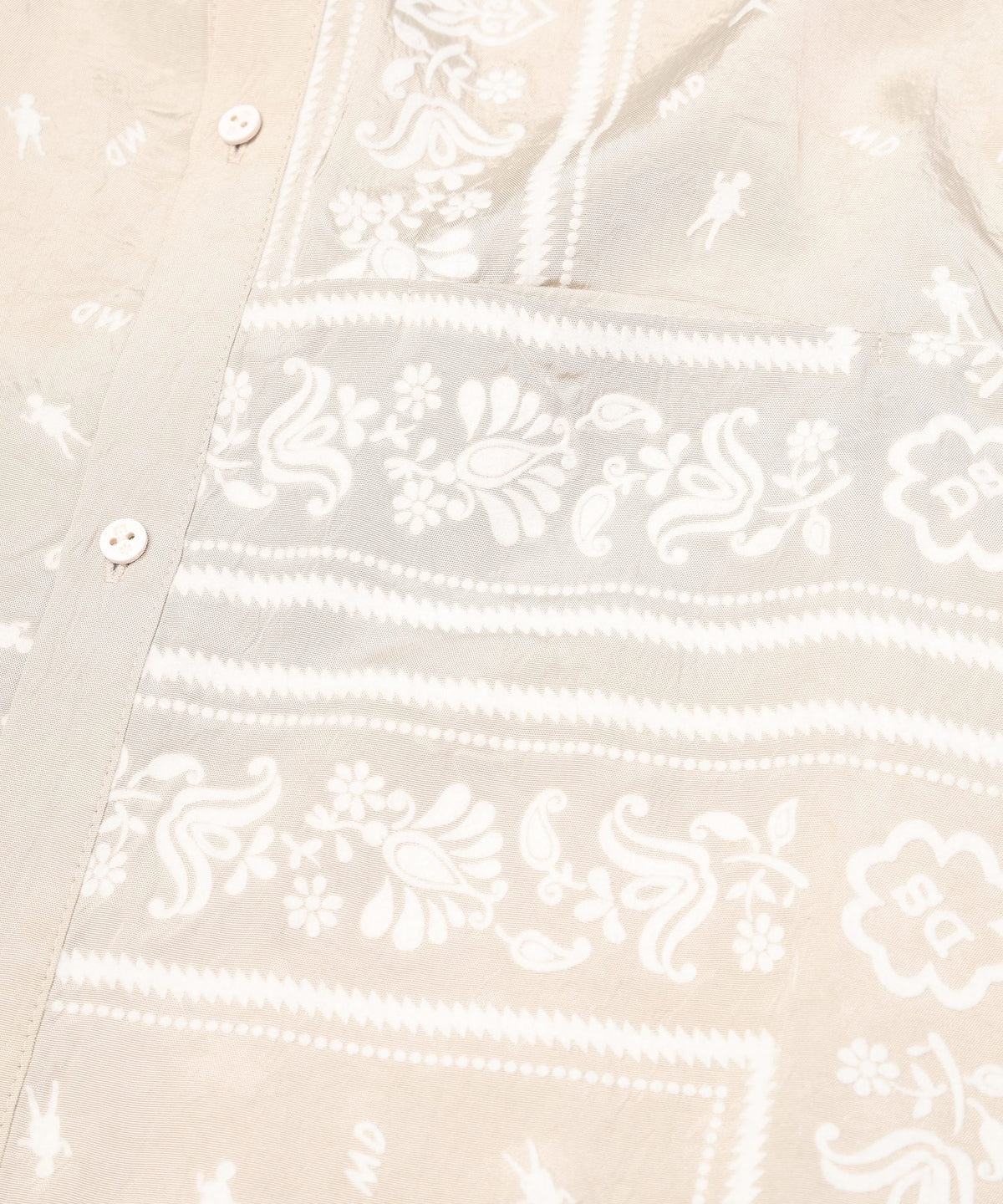 Dot Doll Bandana Patchwork Shirt
