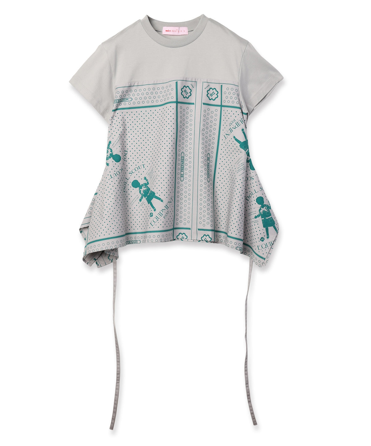 Doll Scout Bandana Peplum Top