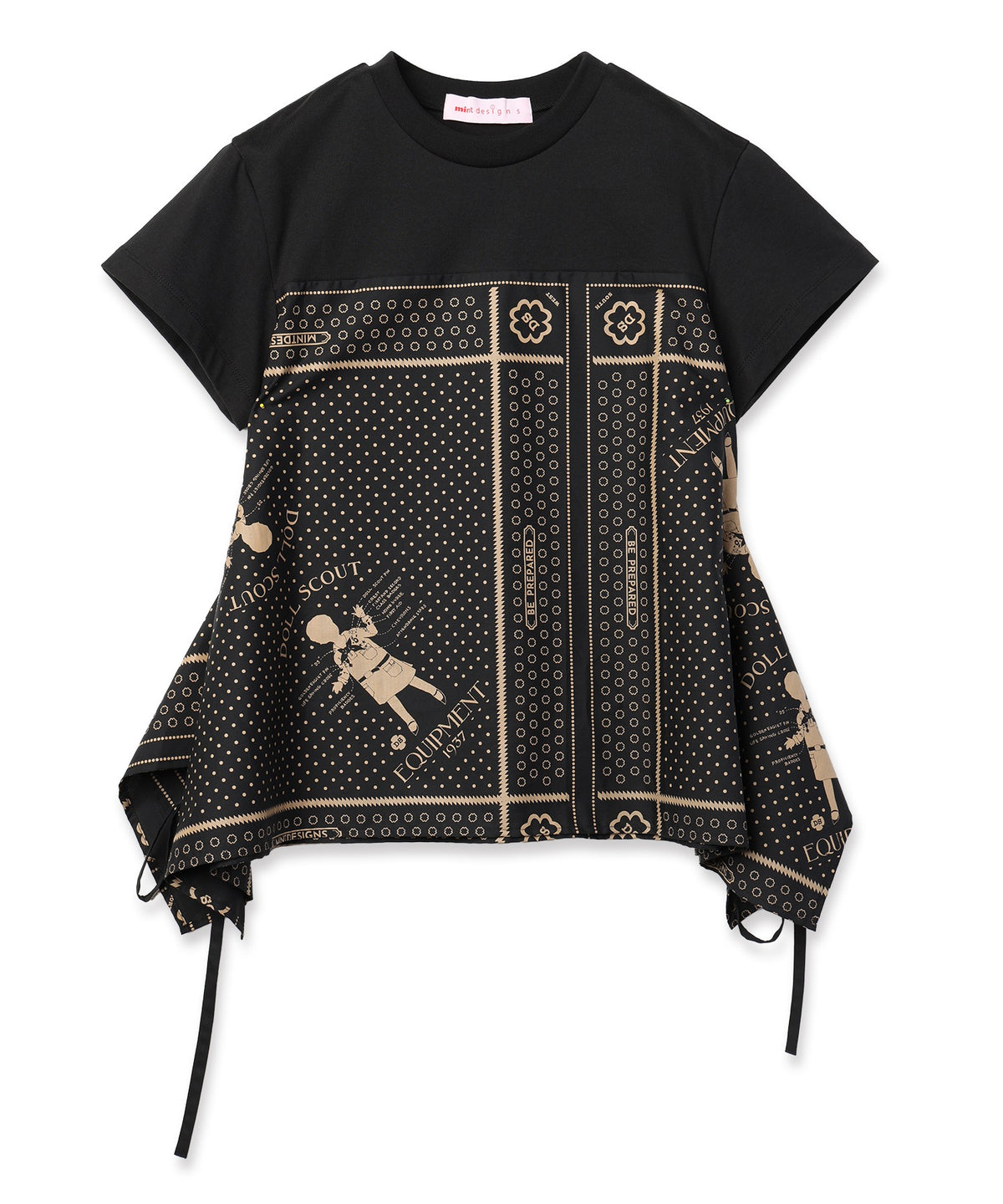 Doll Scout Bandana Peplum Top