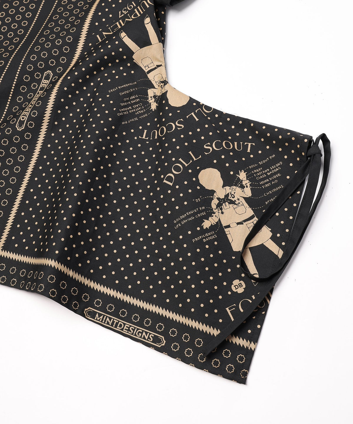 Doll Scout Bandana Peplum Top