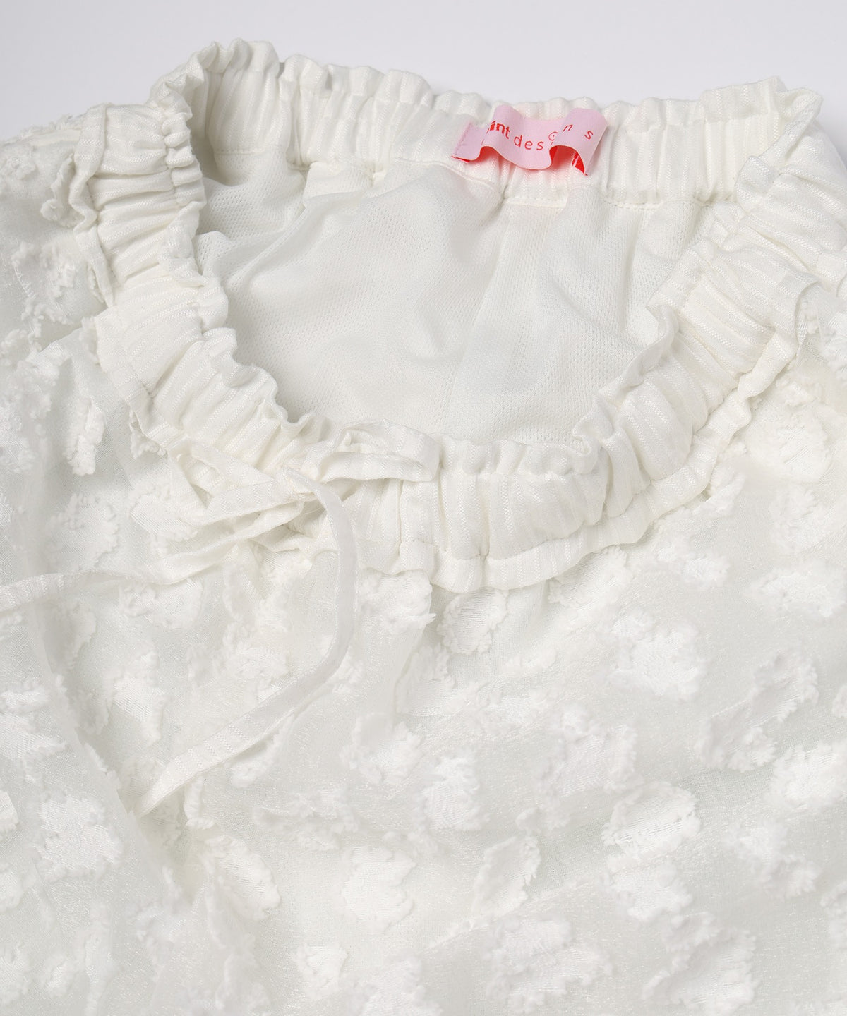 Floral Jacquard Volume Pants