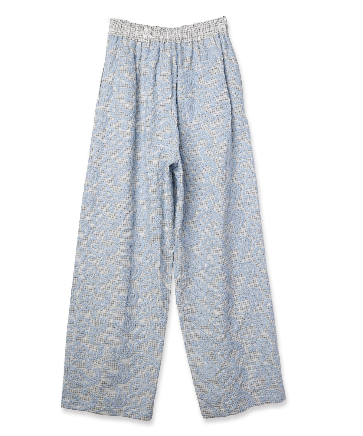 Layered Paisley Volume Pants