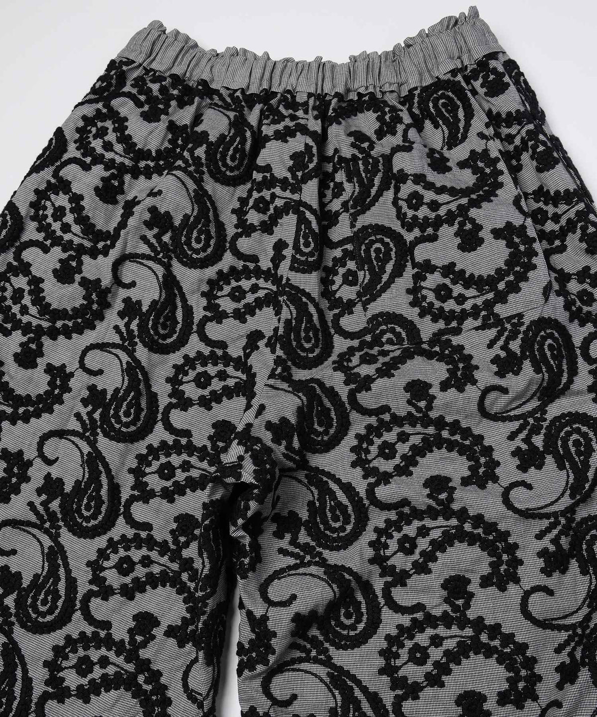 Layered Paisley Volume Pants
