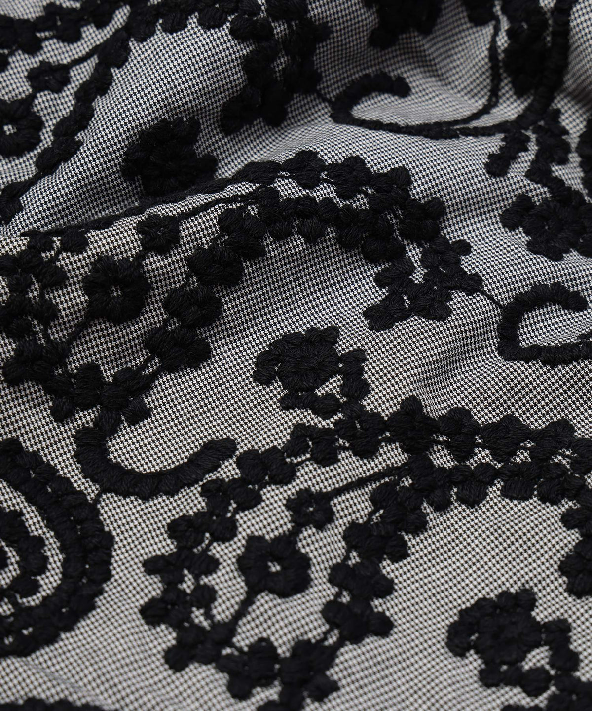 Layered Paisley Volume Pants