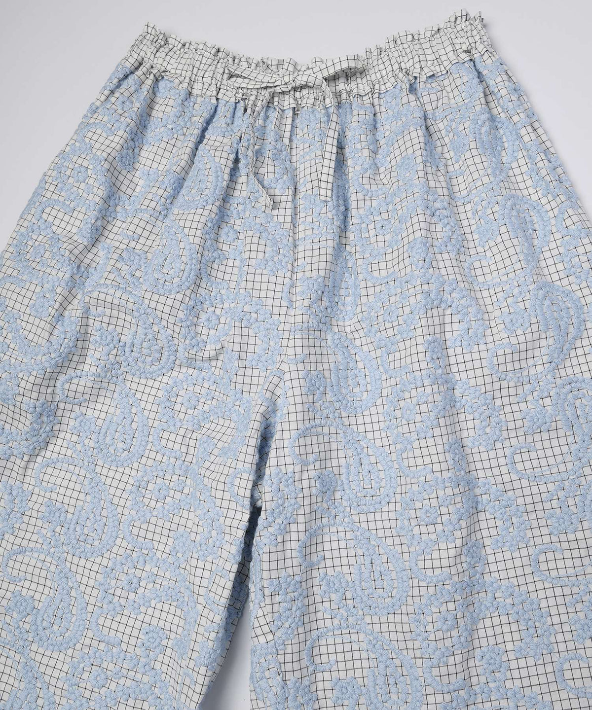 Layered Paisley Volume Pants