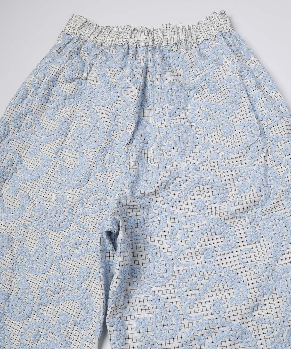 Layered Paisley Volume Pants