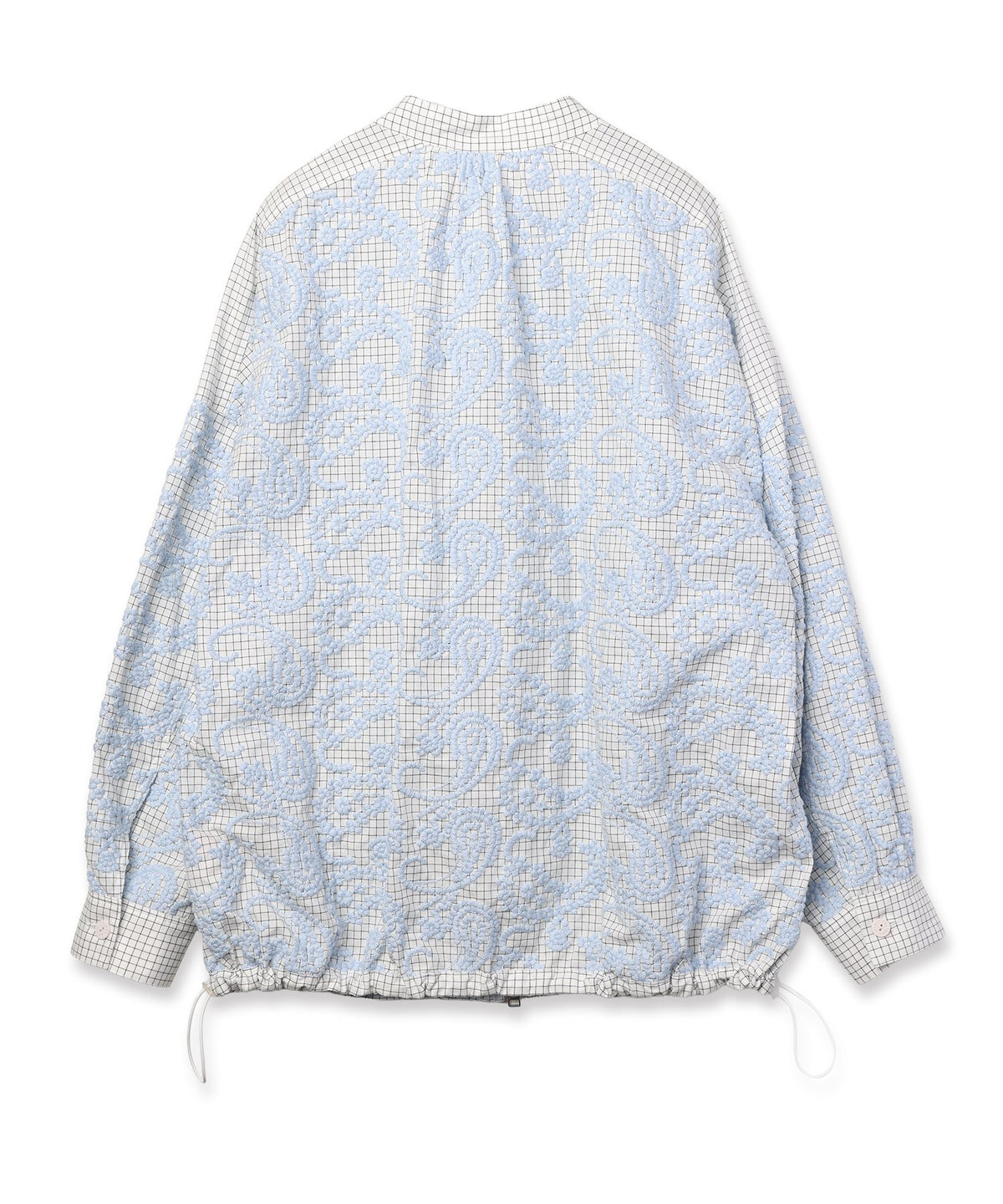 Layered Paisley Utility Blouson