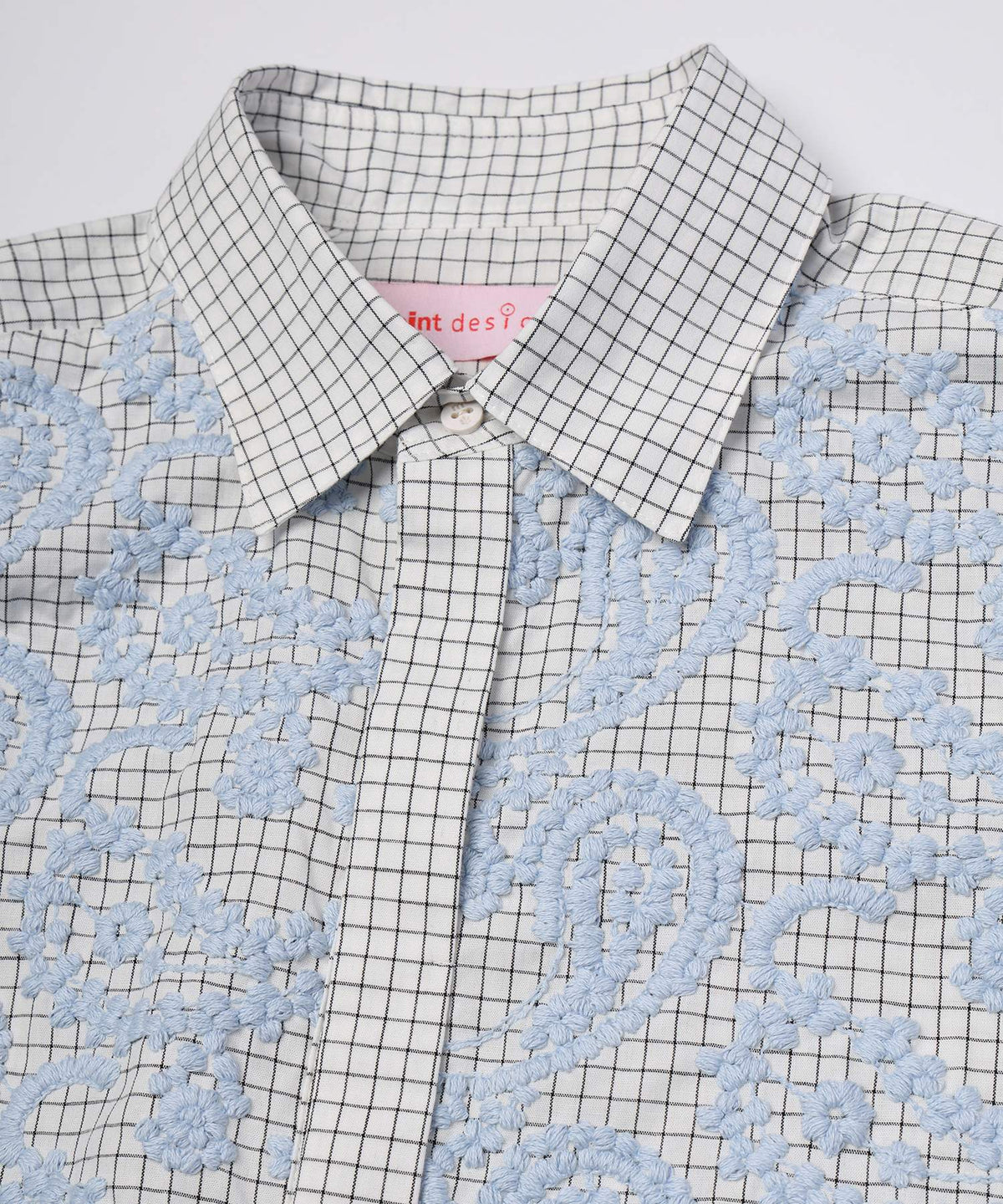 Layered Paisley Shirt Coat