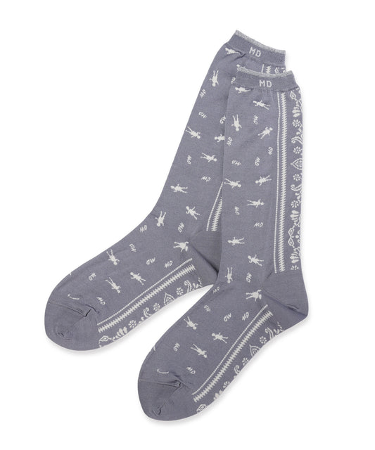 Dot Doll Bandana Socks