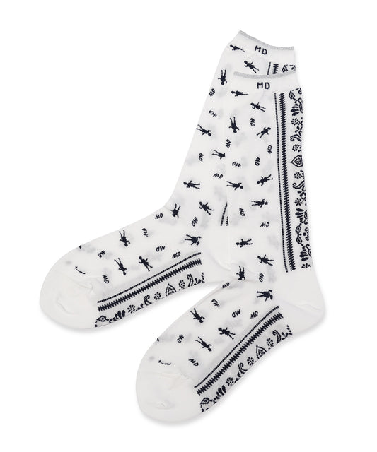 Dot Doll Bandana Socks