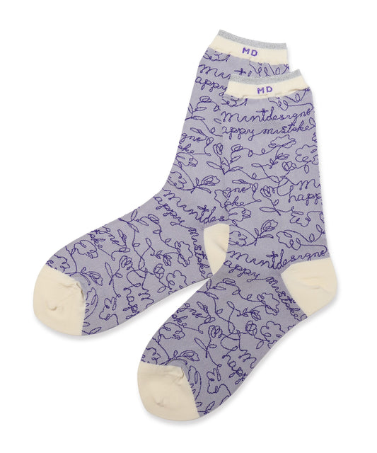 Tulle Ribbon Socks