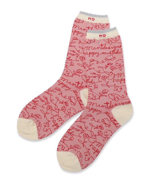 Tulle Ribbon Socks