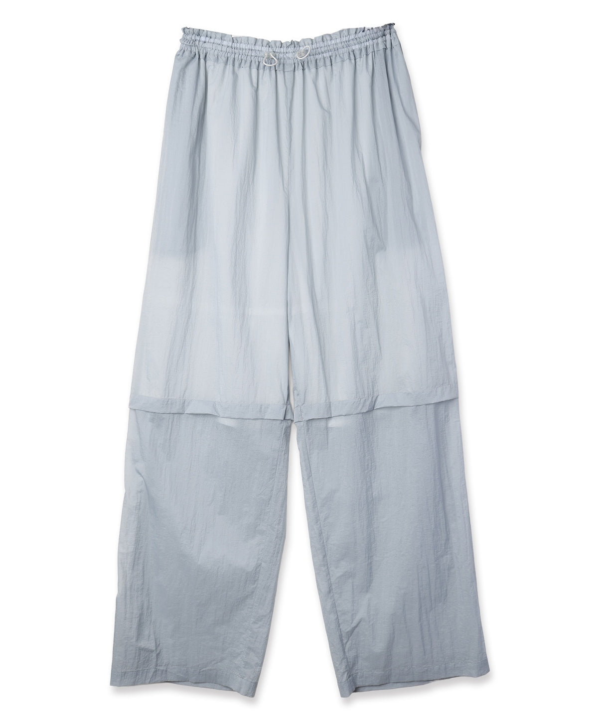 Sheer Nylon Volume Pants