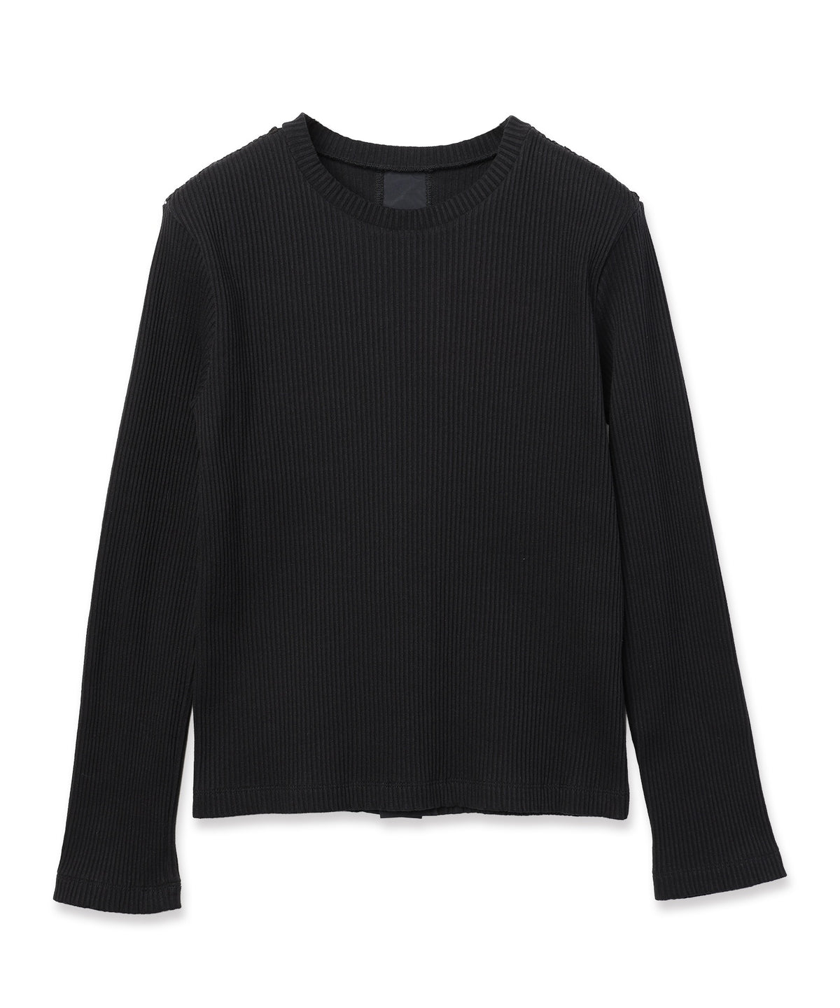 Lace Shoulder Rib Top
