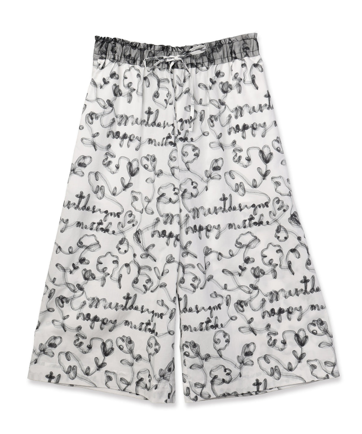 Tulle Ribbon Volume Shorts