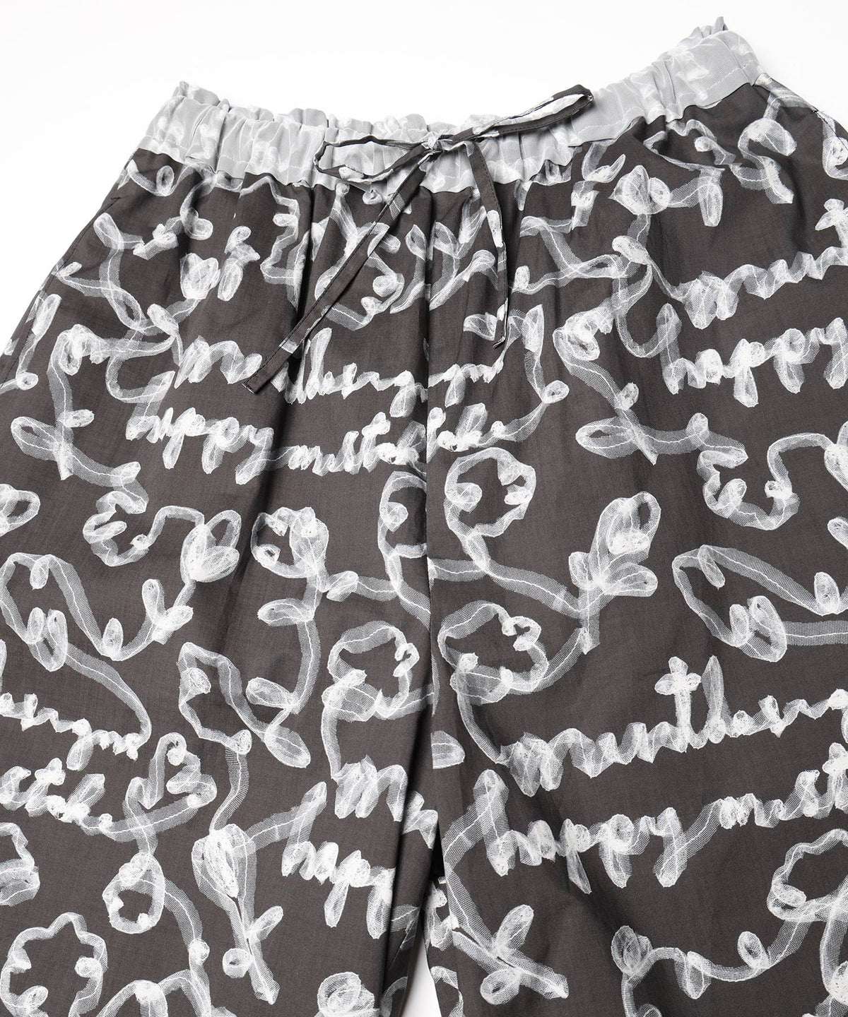 Tulle Ribbon Volume Shorts