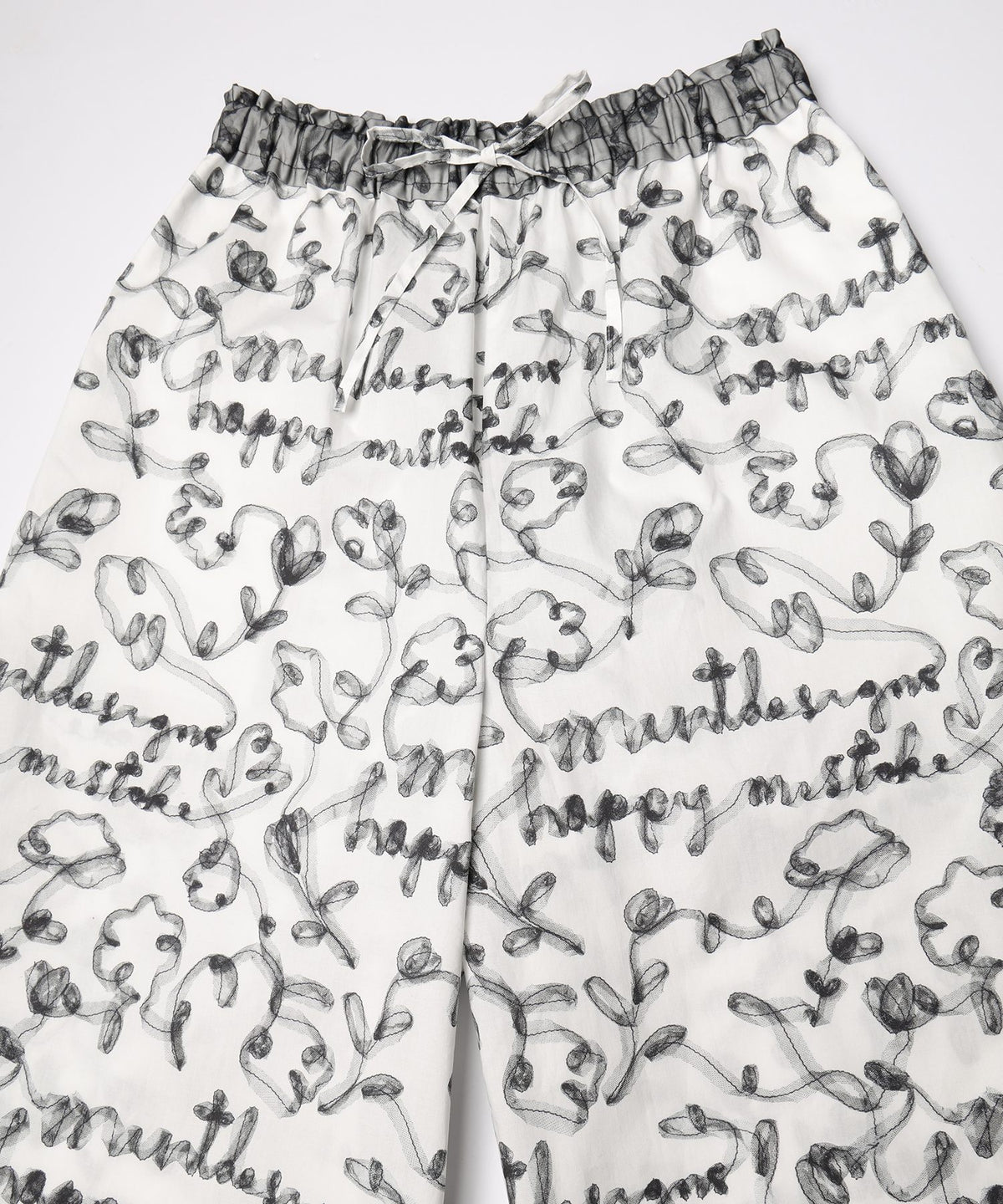 Tulle Ribbon Volume Shorts