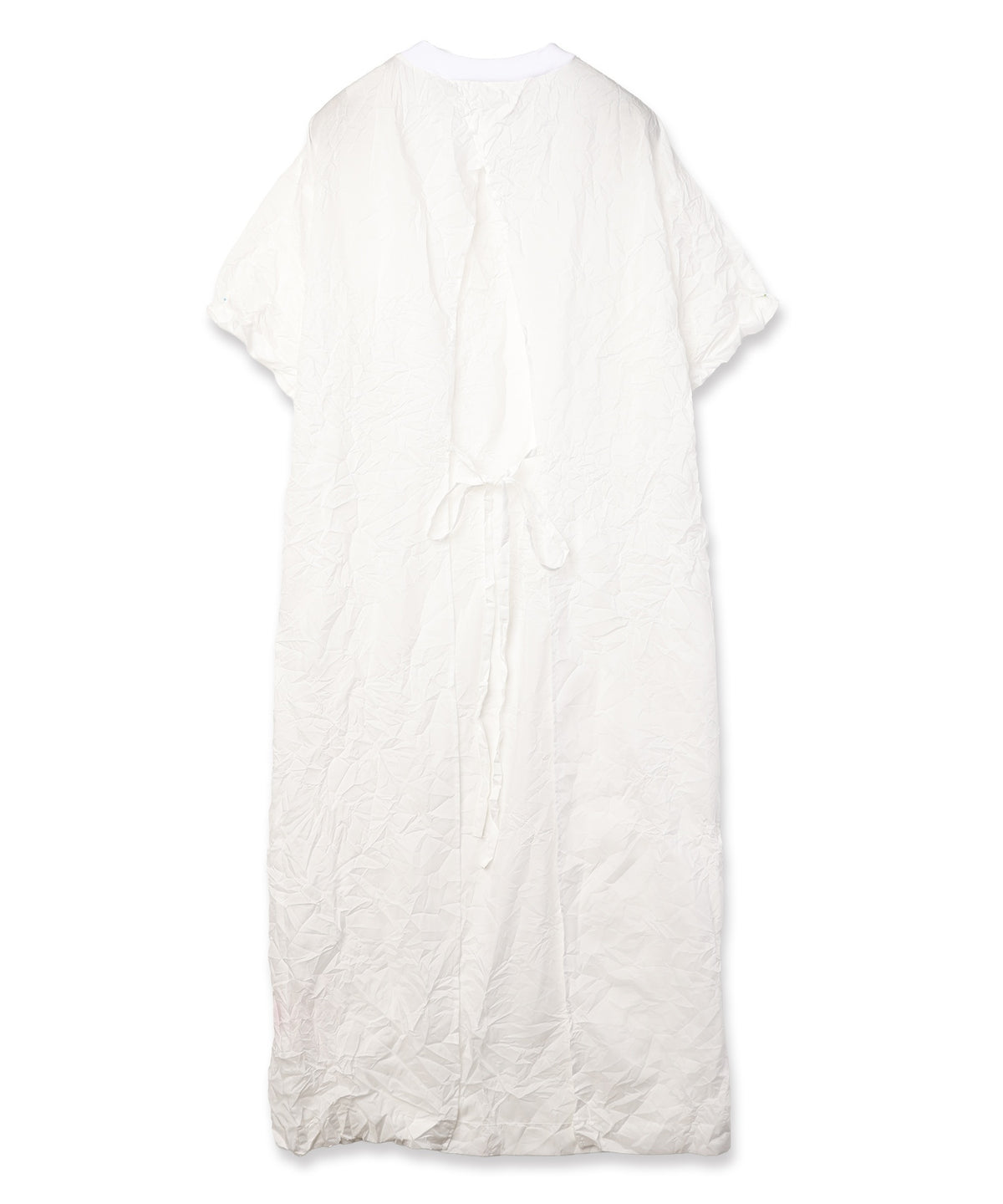 Crinkled Apron Dress