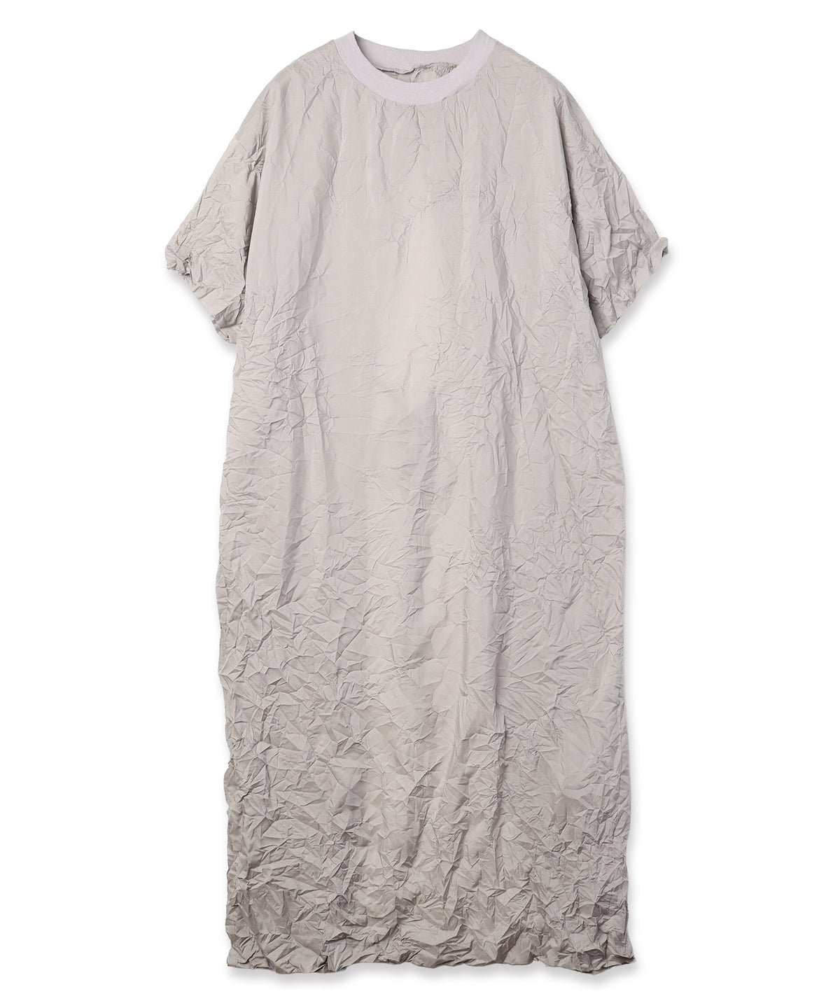 Crinkled Apron Dress