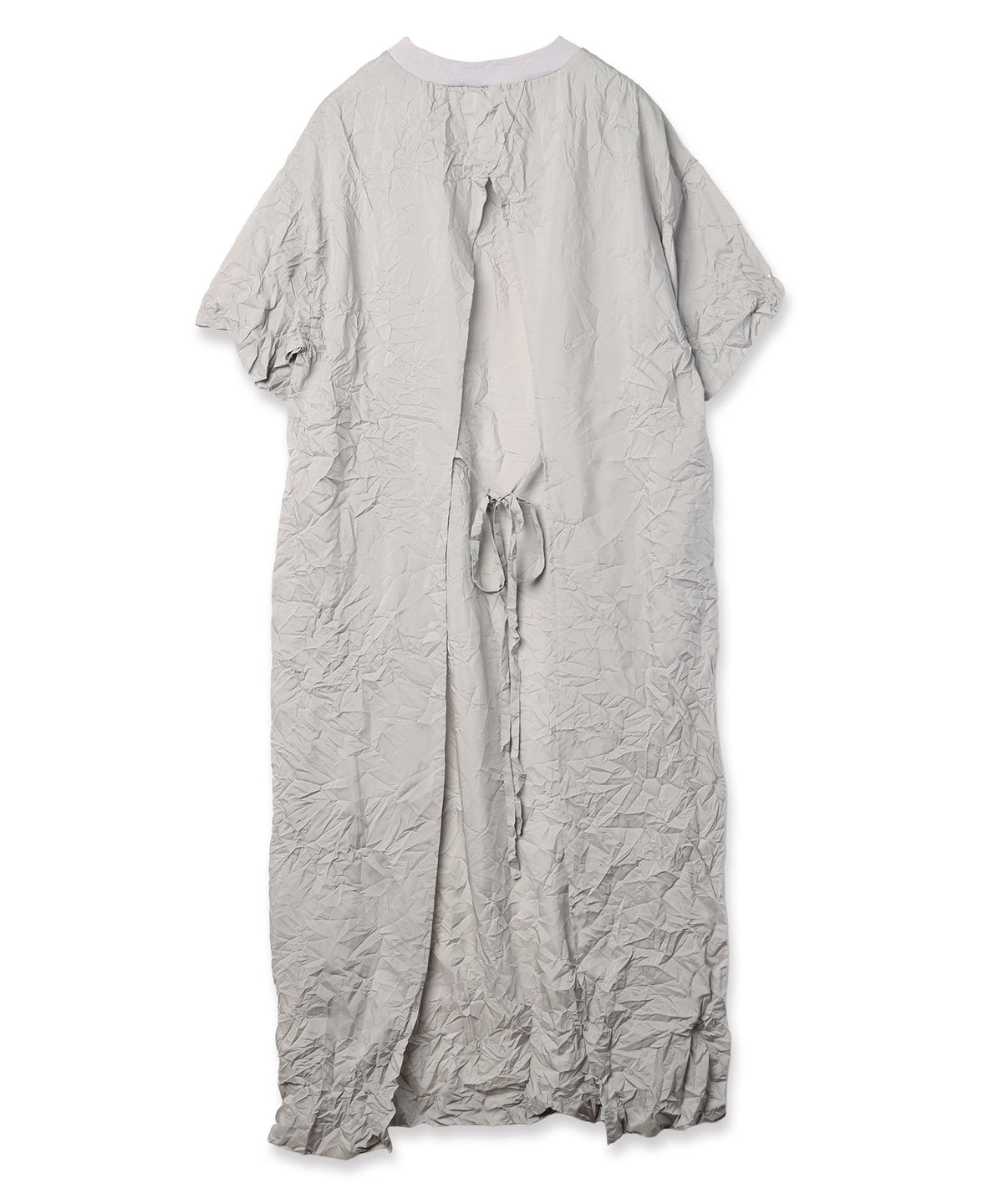 Crinkled Apron Dress