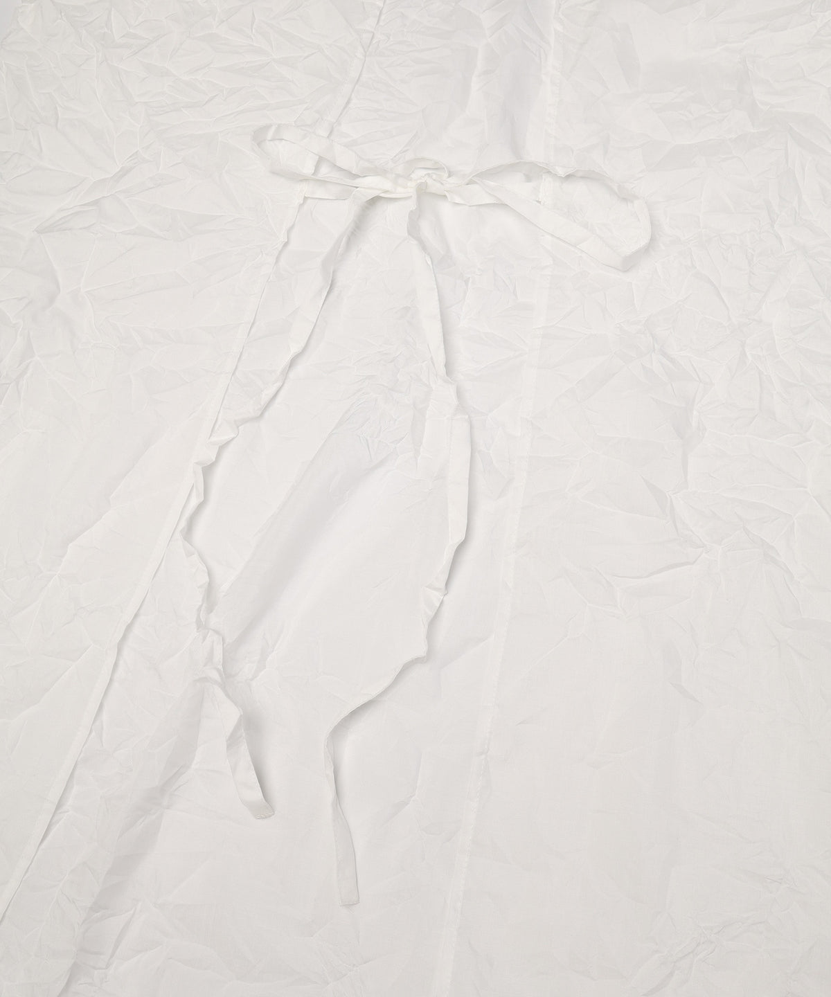Crinkled Apron Dress