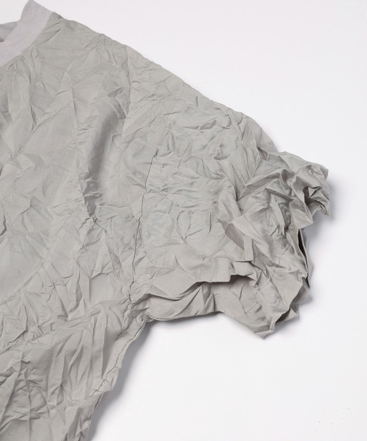 Crinkled Apron Dress