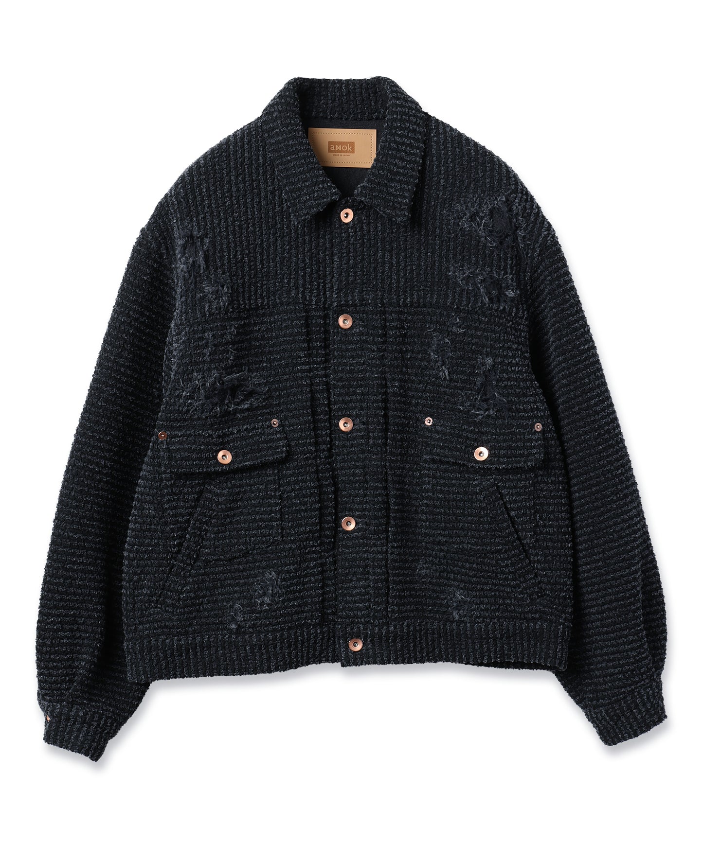 PUNCHING DENIM JACKET