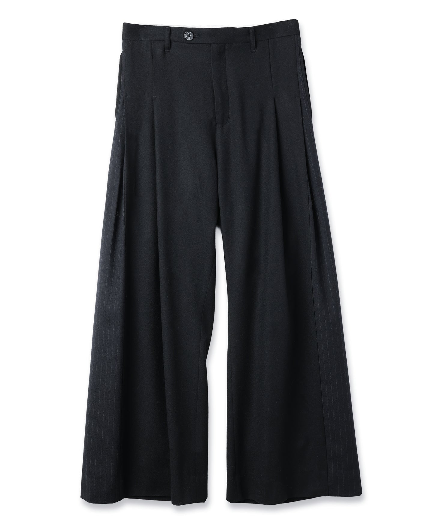 WOOL WIDE PANTS