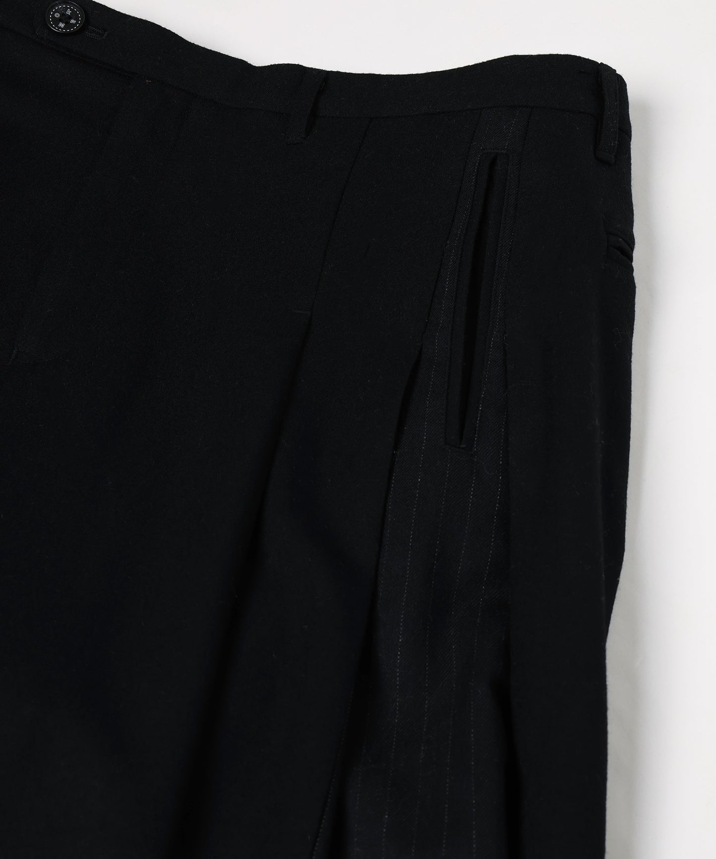 WOOL WIDE PANTS