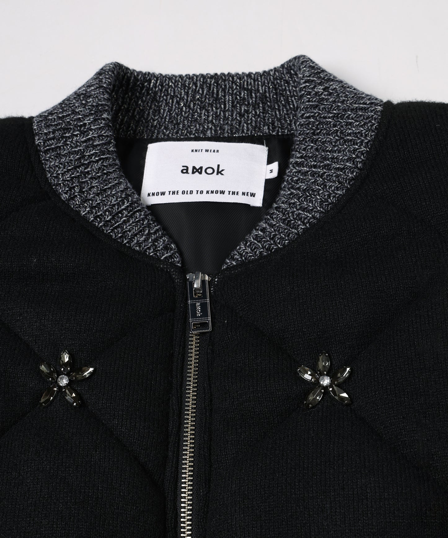 QUILTED ORNAMENT BLOUSON