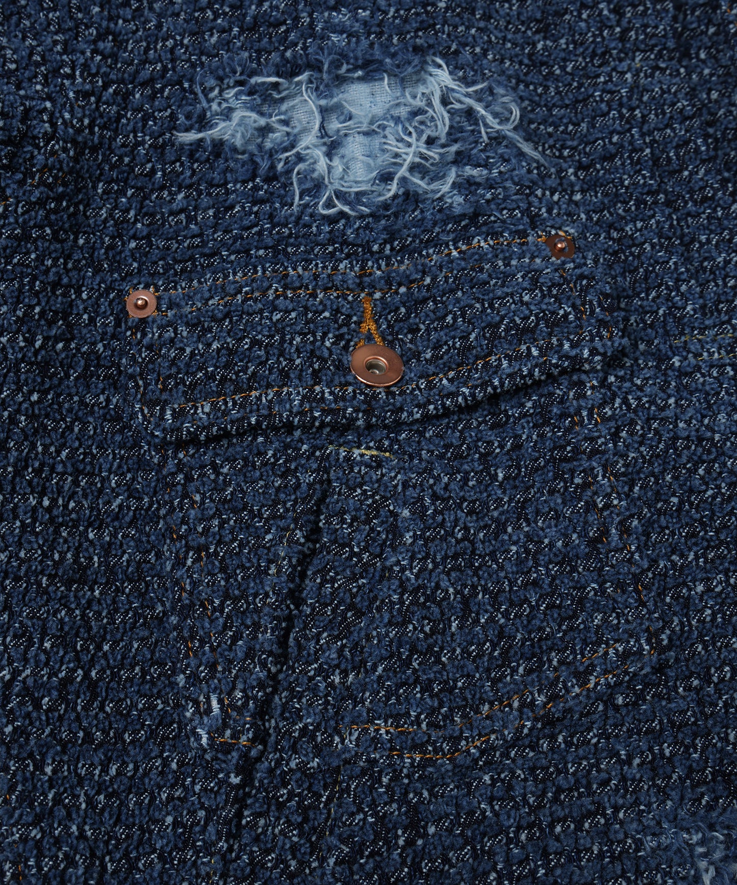 PUNCHING DENIM JACKET