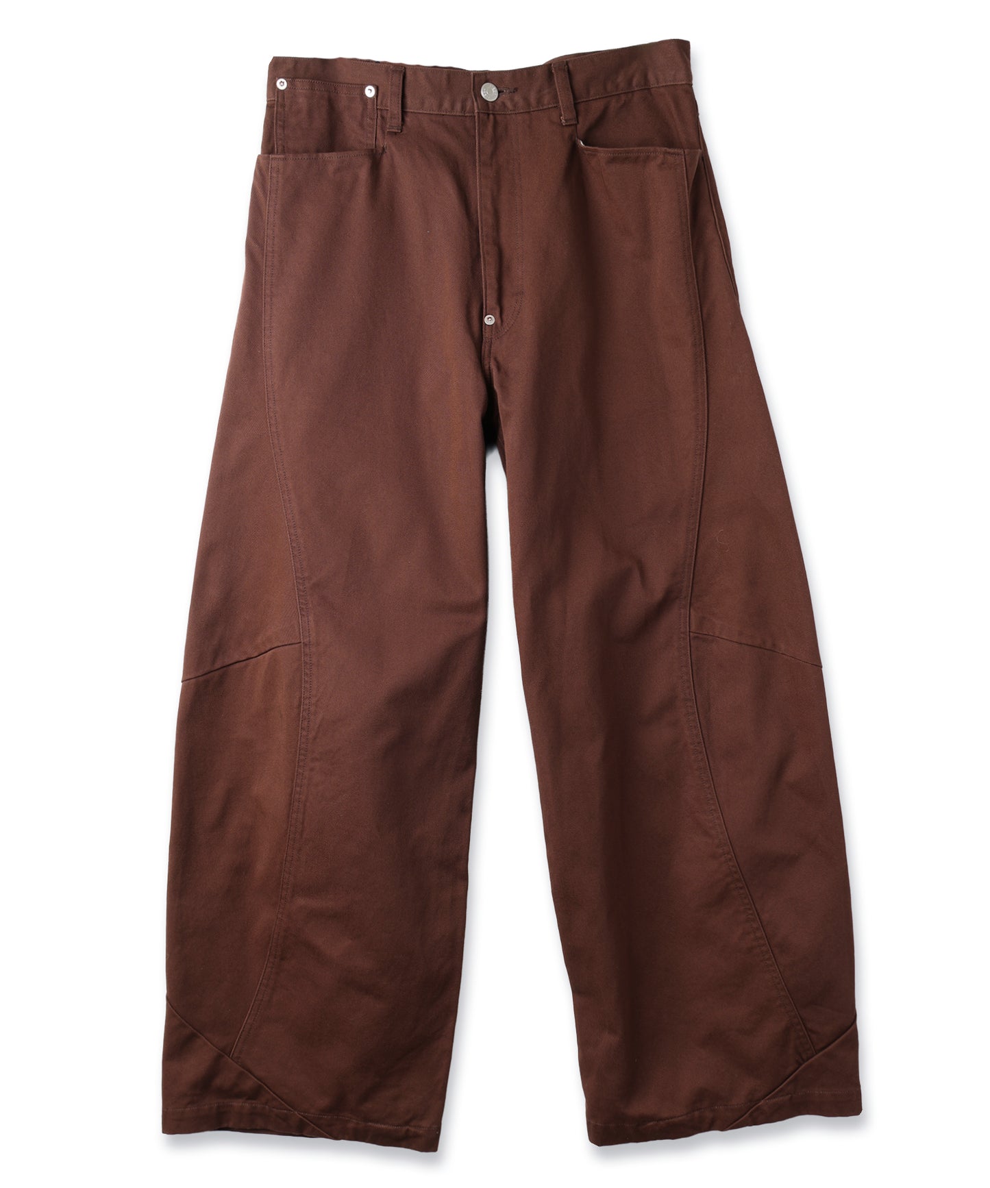 DRAPING CHINO PANTS