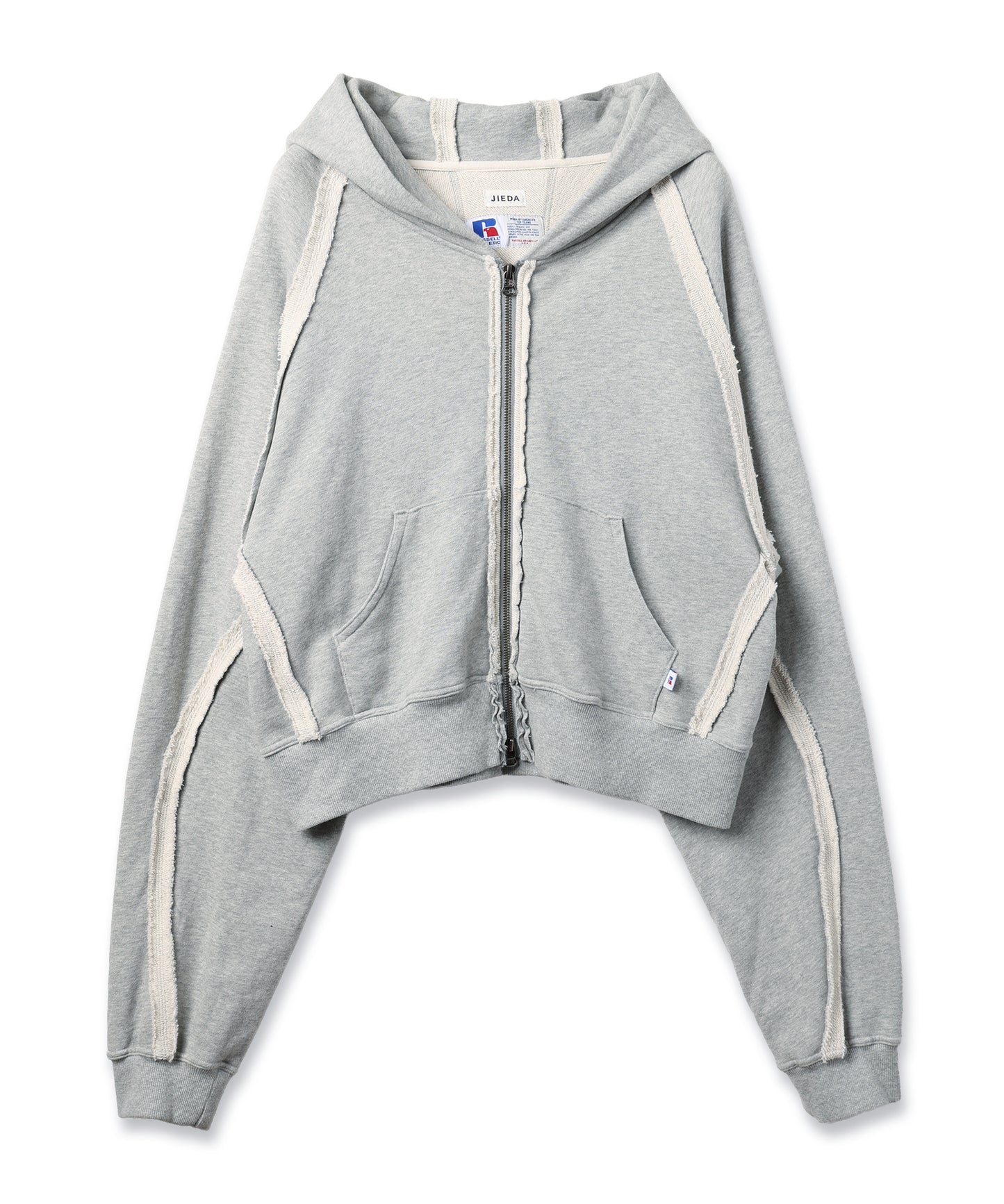 JIEDA × RUSSELL ATHLETIC ZIP HOODIE