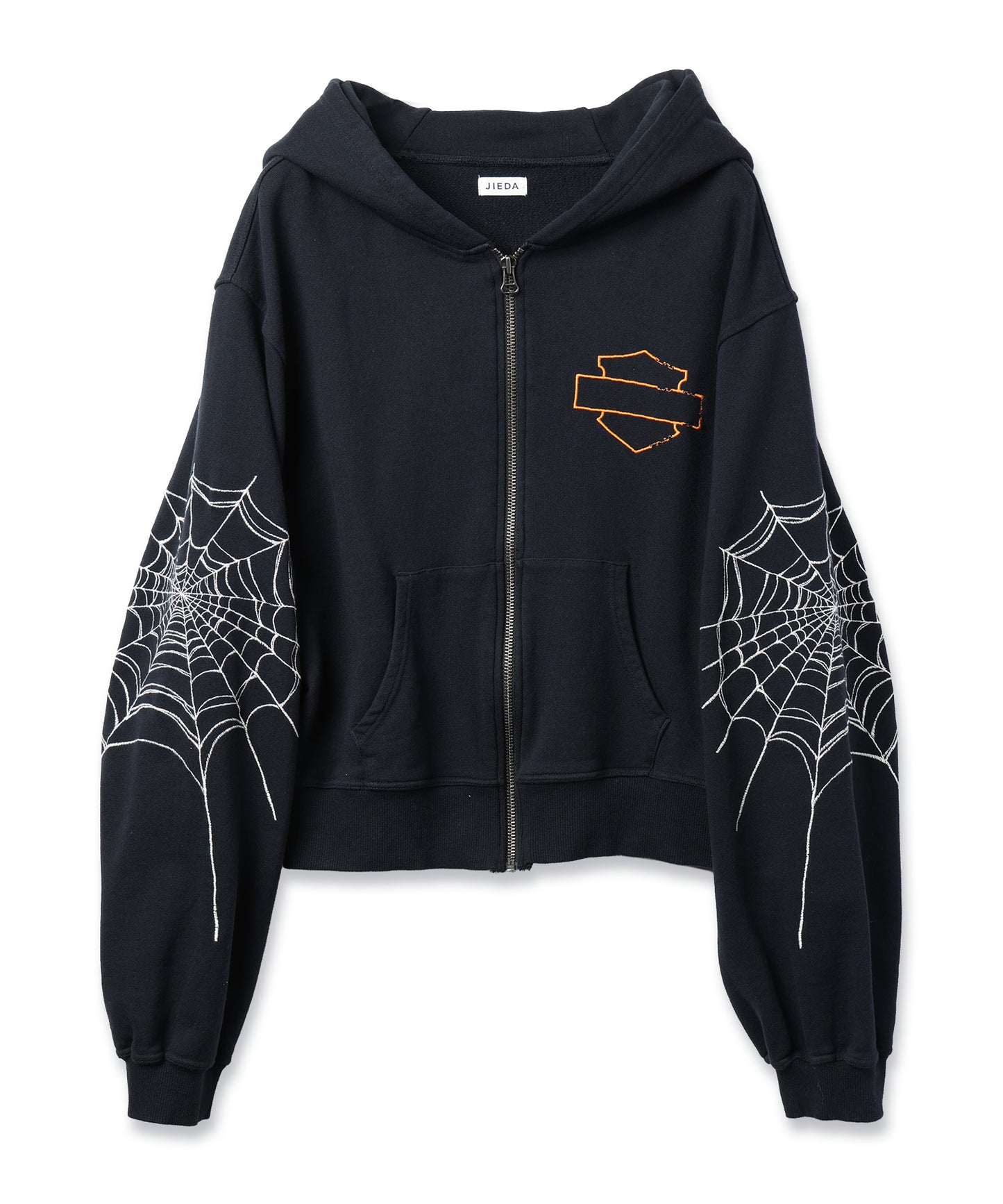 SPYDER-EMBROIDERED SLEEVE HOODIE