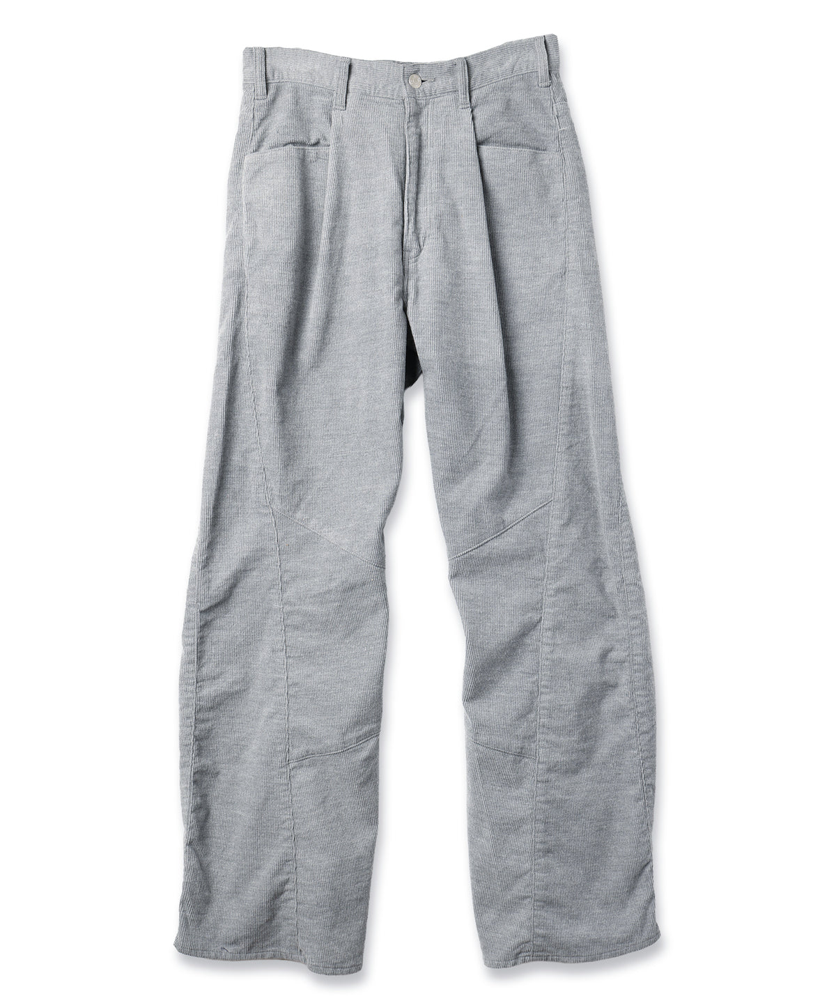 ENGINEERED DRAPING FLARE CORDUROY PANTS