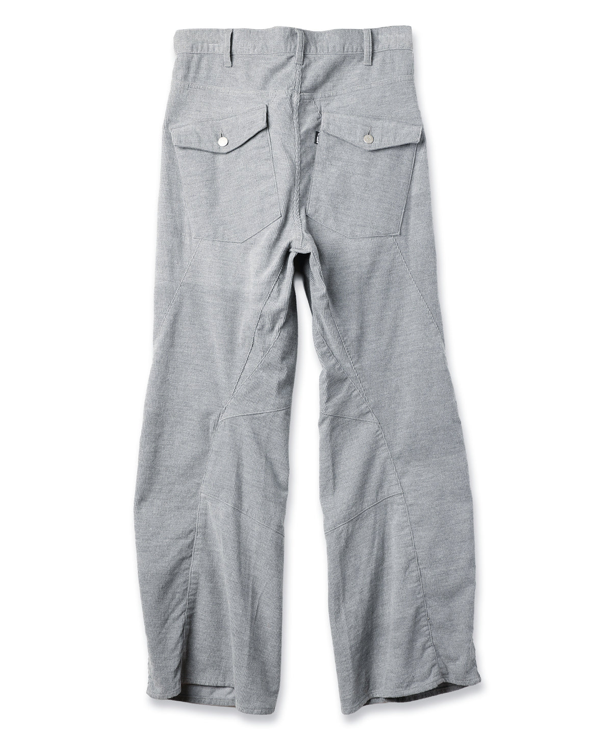 ENGINEERED DRAPING FLARE CORDUROY PANTS