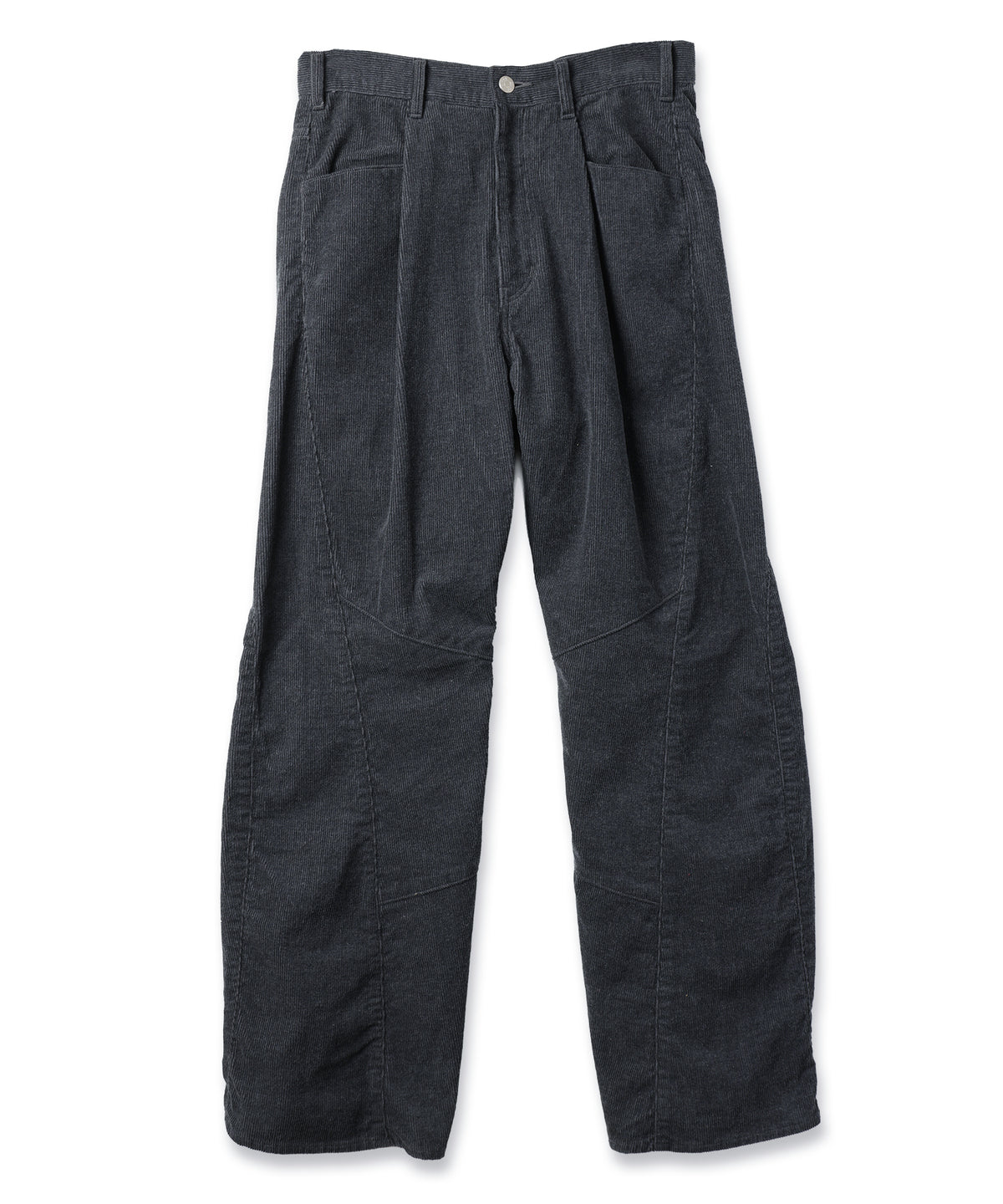 ENGINEERED DRAPING FLARE CORDUROY PANTS