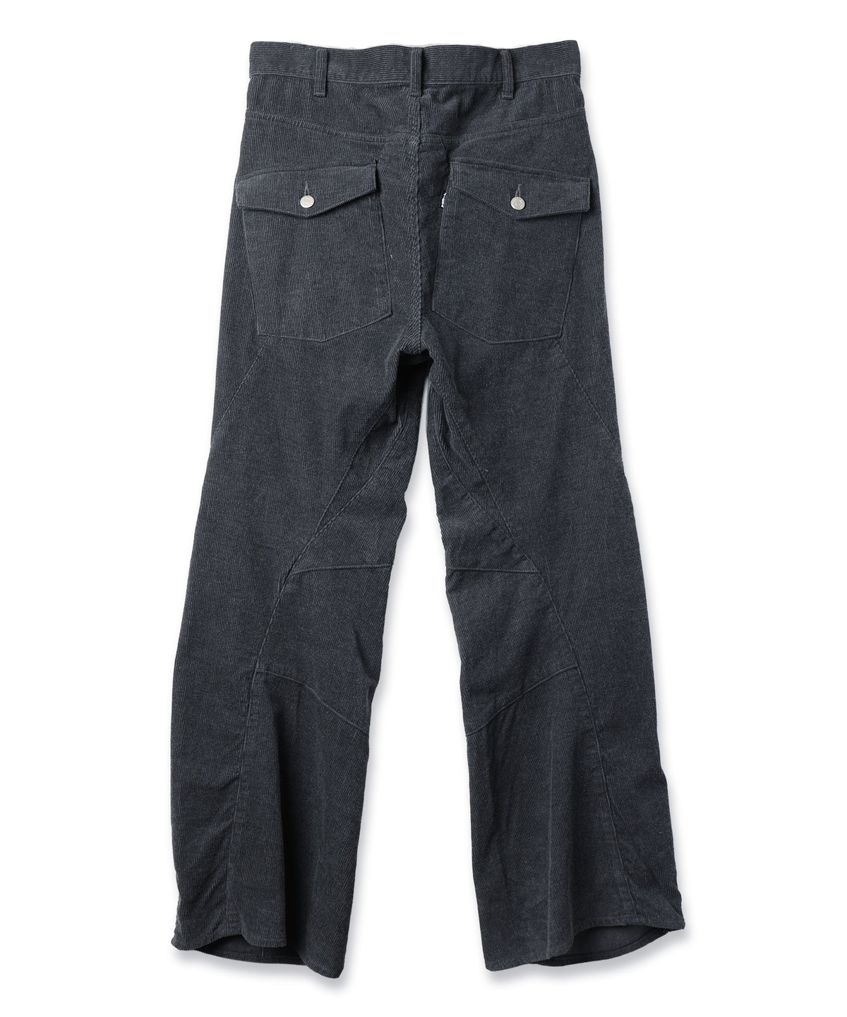 ENGINEERED DRAPING FLARE CORDUROY PANTS