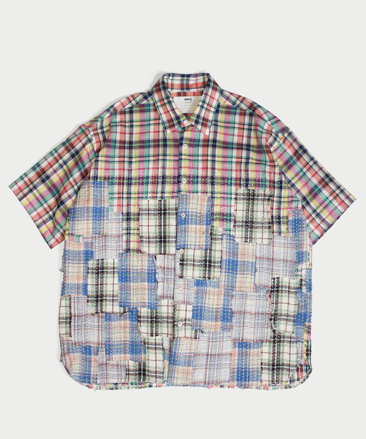 SASHIKO PATCHED SHIRT