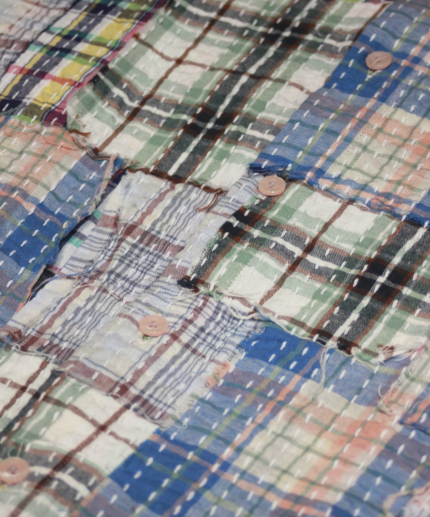 SASHIKO PATCHED SHIRT