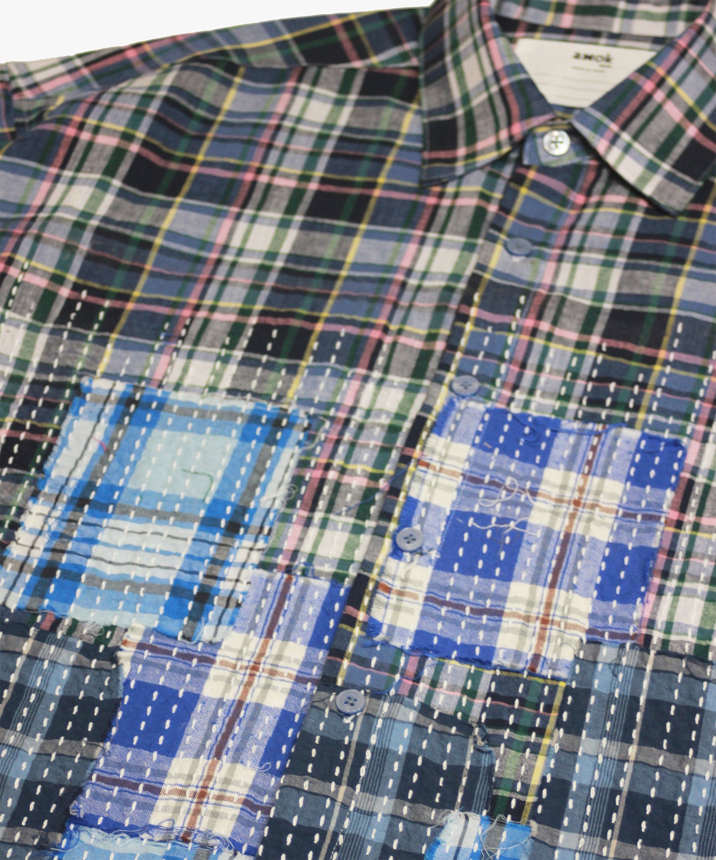 SASHIKO PATCHED SHIRT
