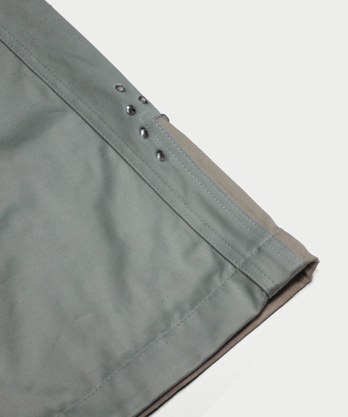 STUDS PATCHED PANTS