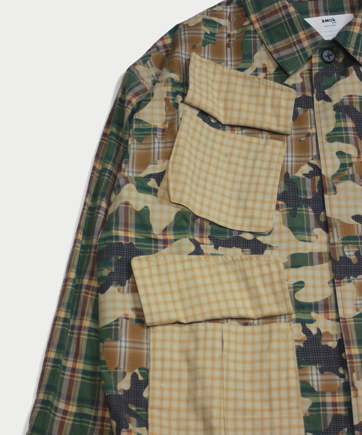 CHECK CAMO JACKET