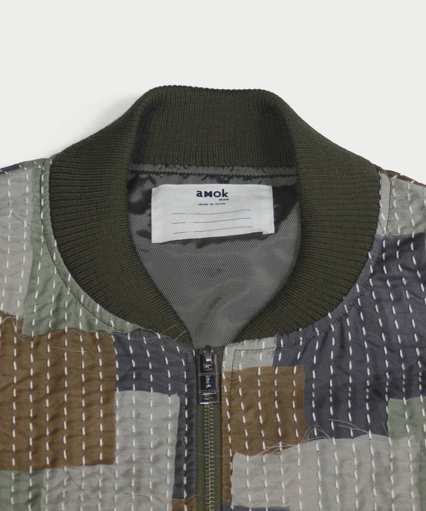 SASHIKO PATCHED BLOUSON